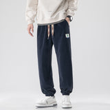 Men Sweatpants Men's Autumn and Winter Loose Track Sweatpants