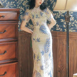 Women Cottagecore Dress Summer Dress Mid-Length Style Skirt