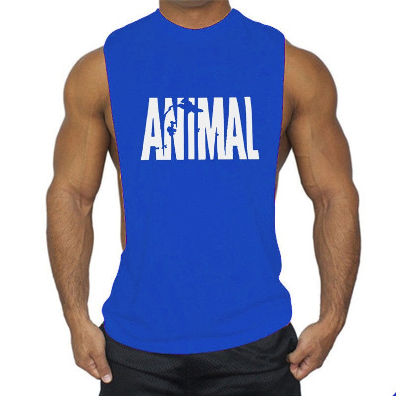 Man Tanks Vest European and American Men's Training Muscle Vest