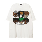 Man Tees Men's Short-Sleeved T-shirt Trendy Summer Loose