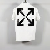 Off White t shirt Formal Shirt Spring/Summer Off Mona Lisa Pattern Printed Shirt for Men and Women