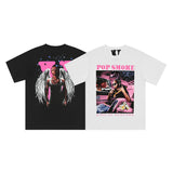 Pop Smoke Vlone King Of New York T Shirt  VLONE X POP SMOKE