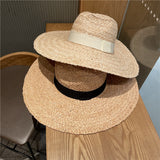 Straw Hat Summer Sun Hat Raffia Hat