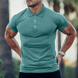 Polo Shirts Cotton Short Sleeve Men's Shirt Casual Fashion Tops