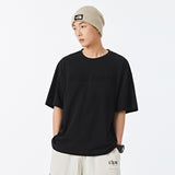 Man Summer T Shirt Letter Half-Sleeved Inner Wear Bottoming Shirt