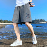Men Shorts plus Size Beach Pants Sweatpants