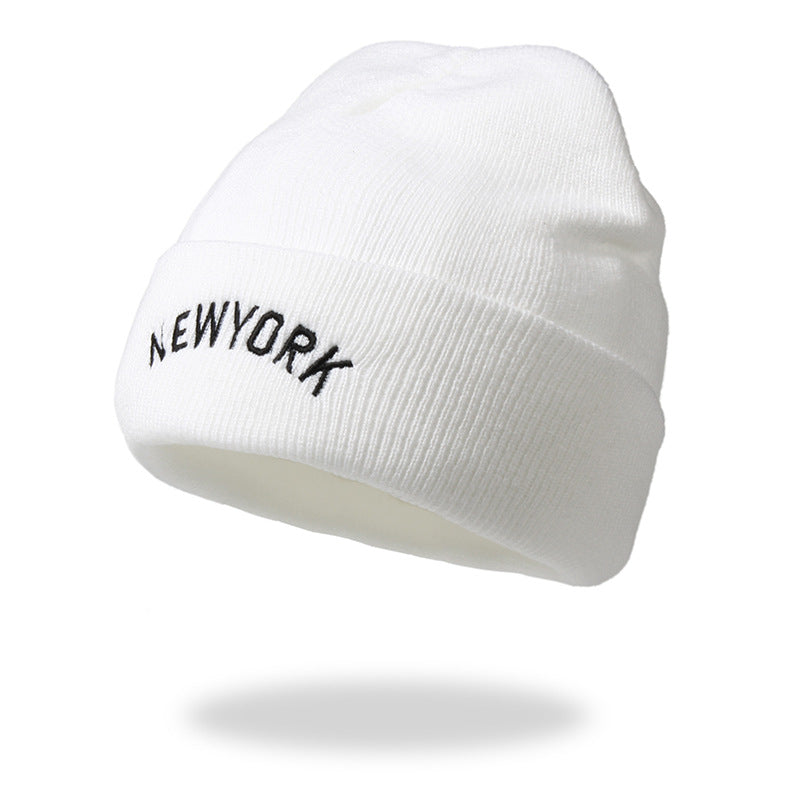 Yankee Winter Hat Men and Women Knitted Woolen Cap