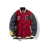 BAPE Varsity Jacket Embroidery Stitching Jacket Baseball Uniform Coat Casual Jacket