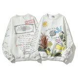 Kanye West Sunday Service Sweatshirt Graffiti Men'S Women'S Hoodie