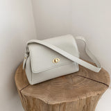 The Teacher Tote Textured Large Capacity Bag Women's Bag Crossbody Bag Women's Small Square Bag
