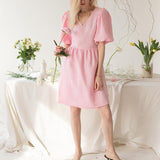 Women Bohemian Dress Women's Summer Cotton and Linen Dress