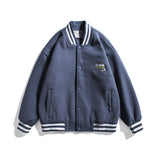 Letterman Jacket Outfit Senior Jackets Varsity Baseball Coat Spring Vintage Baseball Jacket Men's Loose Casual