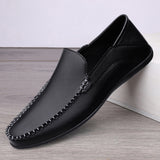 Loafers for Men Spring Low-Top Tods Casual round Toe Men's Casual Shoes