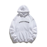 Man Fall Winter Outfis Winter Clothes Printed Hoodie Loose Street