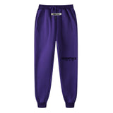 Fear Of God Fog Essentials Sports Pants Autumn and Winter High Street Fashion Brand Letter Logo Hot Stamping Fog