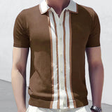 Polo Shirts Summer Polo Shirt Men's Short-Sleeved Sweater