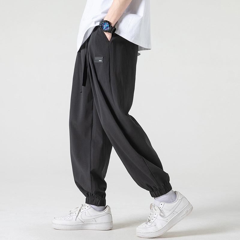Men Sweatpants Fashion Brand Sports Pants Men's Summer Loose Trendy Casual