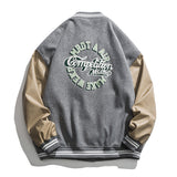 Letterman Jacket Outfit Senior Jackets Varsity Baseball Coat Autumn Men and Women Casual Jacket Coat