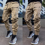 jogging shorts for men Slim Fit Muscle Gym Men Shorts Fall Casual Pants Men's Multi-Pocket Overalls Loose Straight Outdoor Running Trousers