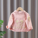 Toddler Girl Jackets Girls Cartoon Coat Children's Autumn Clothing
