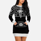 Sweater Dress Outfit With Tights 2 Piece Set Autumn and Winter Pocket Dress Sweater Female