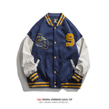 Letterman Jacket Outfit Senior Jackets Varsity Baseball Coat Sports Jacket Men's Casual Jacket Men's