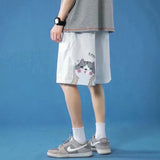 Summer Men Shorts Summer Casual Pants Straight Loose Sports Pants
