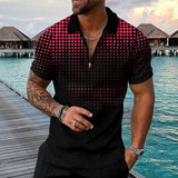 Polo Shirts Polo Lapel Casual Short Sleeve Summer T-shirt