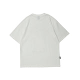 Men's T Shirt Summer Casual Tops Cartoon Printed Short-Sleeved T-shirt Men's Fashion Brand round Neck Street Fashion Loose Half-Sleeved T-shirt