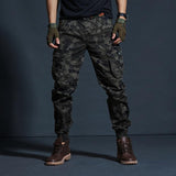 Tactics Style Outdoor Casual Pants Men's Casual Pants Slim Fit Skinny Camouflage Pants