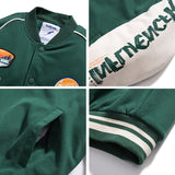 Man Fall Winter Outfis Winter Clothing Baseball Uniform Cotton Clothes Fashion Brand Loose Casual Jacket