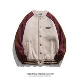 Letterman Jacket Outfit Senior Jackets Varsity Baseball Coat Baseball Uniform for Men Loose Casual Jacket Men