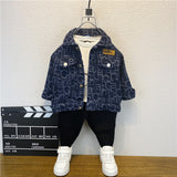 Toddler Boys Jackets Children's Clothing Boys' Denim Jacket Spring Clothing