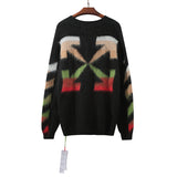 Off White Winter Sweaters Autumn and Winter Knitted Sweater
