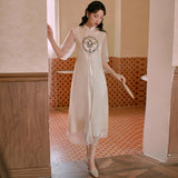 Women Cottagecore Dress Summer Young Elegant Elegant Dress