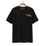 Vlone T Shirt Spring and Summer Letters Men's round Neck Short Sleeve Tshirt Vlone