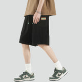 Men Shorts Ice Silk Thin Casual Sports Loose