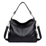The Teacher Tote Spring and Autumn Fashion Genuine Leather Women Bag Portable Crossbody Bag Cowhide