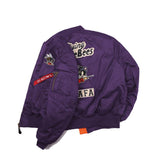 Men Bomber Jacket MA1 Functional Workwear Vintage Vintage Baseball Uniform Pilot Jacket Spring and Autumn Men Trendy Coat