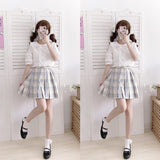 Gothic Lolita Harajuku Style Clothing Small Ice Cream Shirt Summer Short Sleeve Puff Sleeve Top Women