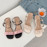 Nude Pumps Block Heel