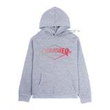 Thrasher Hoodie Flame Hip Hop Style Coat