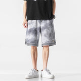 Men Shorts Summer Men's and Women's Loose Retro Casual Sports Shorts Middle Pants