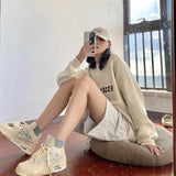 Fog Essentials Sweatshirt Fear Of God Fog Essentials Sweatshirt Letter Pullover Knitwear Sweater High Street Men and Women Sweater