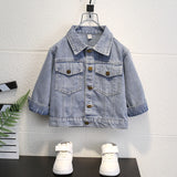 Toddler Boys Jackets Autumn Wear Denim Jacket Baby Boy