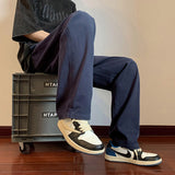Men Cargo Pants Overalls Men's Loose Straight Casual Trousers