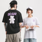 Yankees T Shirt Bear Printed Short-Sleeved T-shirt for Men and Women Summer