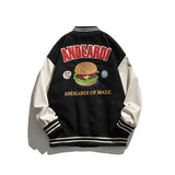 Letterman Jacket Outfit Senior Jackets Varsity Baseball Coat Jacket Loose Casual Top
