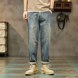 Men Cargo Pants Spring Jeans Men Trendy Brands Loose Casual Trousers
