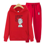 Rick And Morty Tracksuit Pullover Hoodie Sweatshirts Men's Clothing Print Hoodie Autumn Winter Sweater Hip Hop Sports Suit